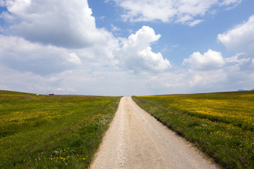 Sentiero sulle Dolomiti