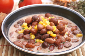 Bohnensuppe