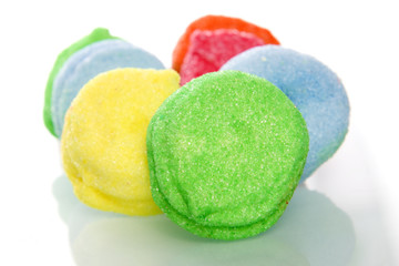 marshmallows in al colors