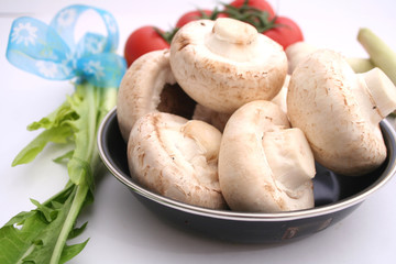 weisse champignons