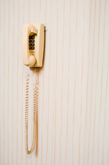 Old Wall Mounted Telephone.