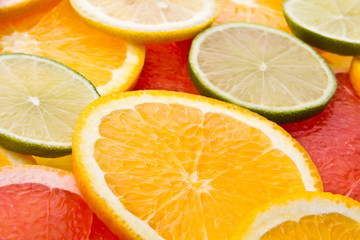 sliced citrus
