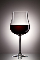 Still-life with the wine glass