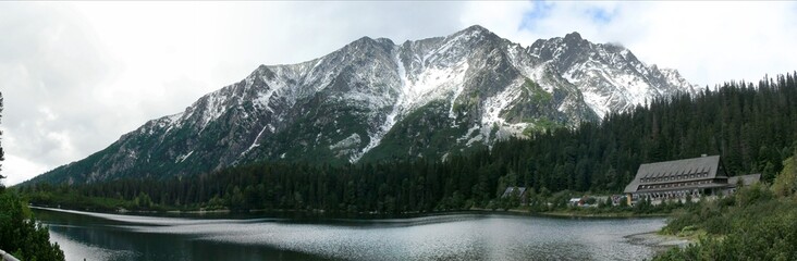 Panorama in Popradske Pleso