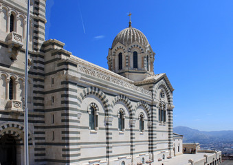 Obraz premium Notre-Dame-de-la-Garde in Marseille
