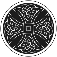 Vector celtic cross traditional ornament - 26300324