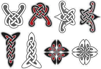 Set of celtic design elements - 26300345