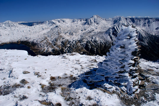 Une cairn en Ari&egrave;ge