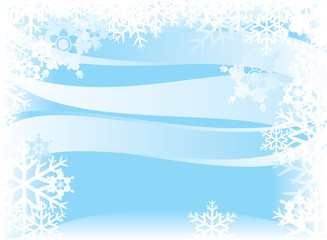 winter abstract background