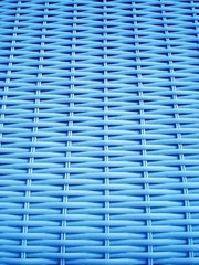 Geflecht blau - wicker blue