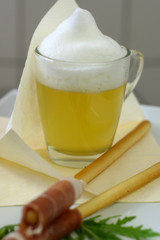 Cappucino von der Tomate