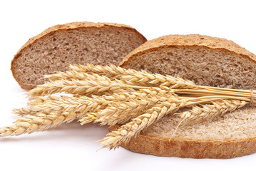 Sliced bread with ears