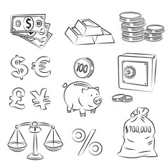 Money Sketch Set