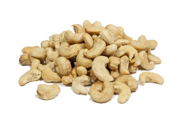 Close up of cashew nuts