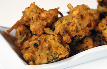 fresh pakoras