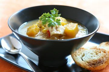 Pumpkin and Chicken Stew