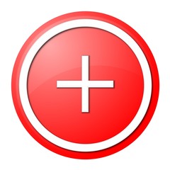 red plus button