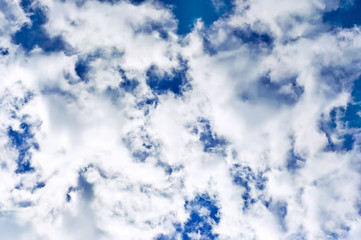 Sky and clouds