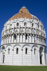 The Baptistry at Pisa.