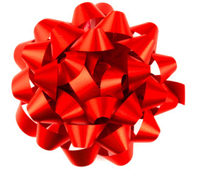 Red Parcel Bow
