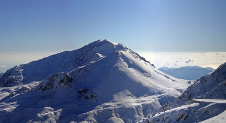 Snow mountain
