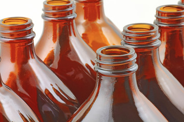 brown bottles