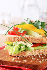 Healthy sandwich