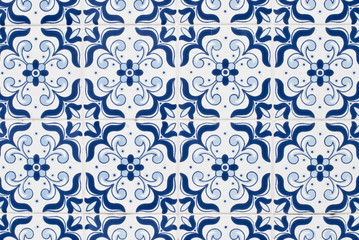 Portuguese glazed tiles