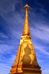 Golden Shadow Pagoda of Buddha.