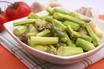 Grüner Spargel