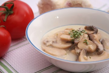 Champignonsuppe
