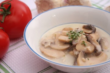 Champignonsuppe