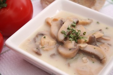 Champignonsuppe