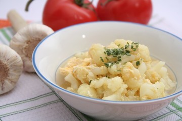 Blumenkohlsuppe