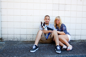 Young Engaged Couple