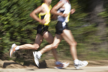 running