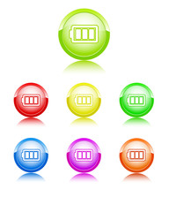 Battery color icon