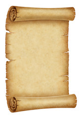 Old parchment scroll 1