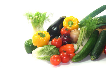 Gemüse-Einkauf