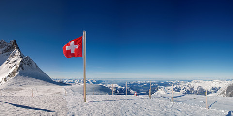 Panoramic mountain view