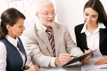 Fototapeta premium Businesspeople