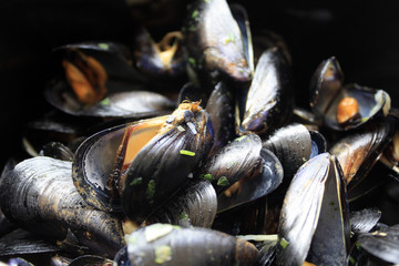 assiette de moules