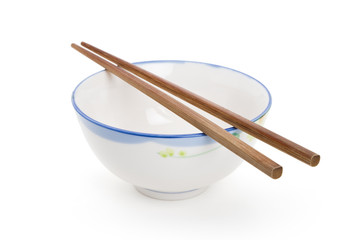 Chopsticks and Bowl