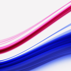 Geschwungene farbige Streifen mit Platz für Text