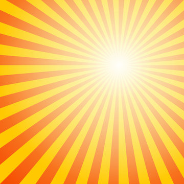 sun rays vector illustration