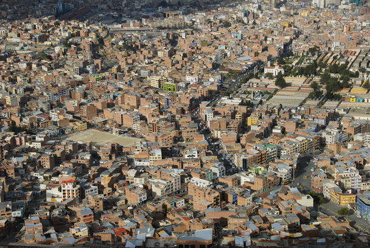La Paz from Mirador