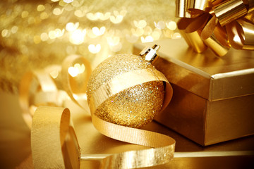 golden christmas