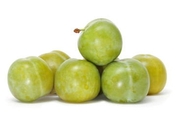 green plums