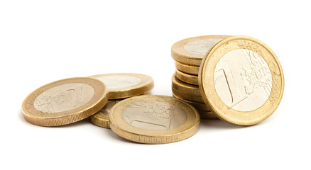 euro coin - obrazy, fototapety, plakaty