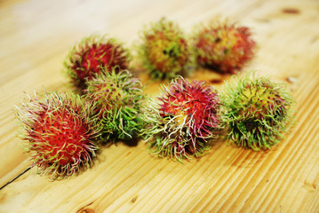 Fototapeta premium red rambutan